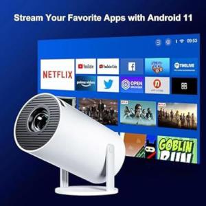 Smart 4K Projector Wi Fi Bluetooth